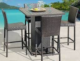 Acrylic round 36 cfa base pedestal umbrella bar table, kd. Sol 72 Outdoor Tegan Square 4 Person 35 5 Long Bar Height Dining Set Reviews Wayfair