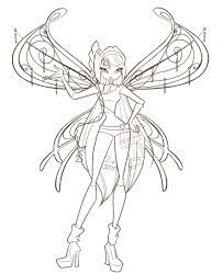 Coloring Pages The Winx Club Foto 18341776 Fanpop