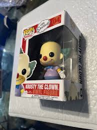 Funko Pop Krusty The Clown Simpsons 04 Brand New IDamaged Box Glue Dried  Opening