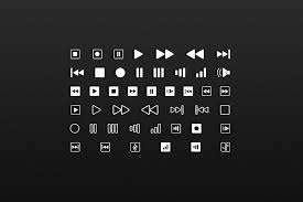 Music Player Icons Free Download In Vector Eps And Png Files All Layers Are Editable And Customizable More Info Https Flevix Music Players Icon Pack Icon