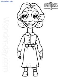 Students will become familiar with each number as they color in the bubble number and adorable clip art. Little Nightmares Coloring Pages Printable Coloring Pages
