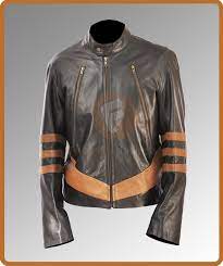 Wolverine Brown Leather Jacket Brown Leather Jacket Men Leather Jacket Leather Jackets For Sale
