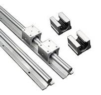 2 rieles lineales SBR12 de 11.811 in con 4 bloques deslizantes SBR12UU, kit  de rieles CNC, rieles lineales y kit de rodamientos para máquinas y ...