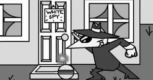 Black And White Spy Cartoon Spy Vs Spy Spy Real Spy Pics