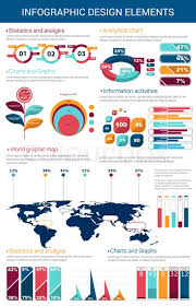 Infographic Template Design Element Stock Vector