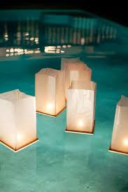 Floating Pool Lights Backyard Wedding Pool Pool Wedding Decorations Pool Wedding