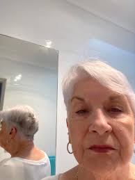 Loving my new haircut from a fantastic hairdresser I've found. I've not  long turned 77. Recently widowed and trying to restart my life.