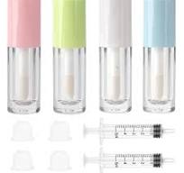 Amazon.com: Qeuly 4 Piece Lip Gloss Tubes, 6ml Empty Lip ...