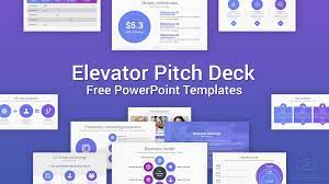 Maybe you would like to learn more about one of these? Elevator Free Pitch Deck Powerpoint Template Slidesalad