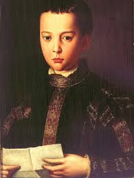 Portrait of Francesco I de'Medici by Agnolo Bronzino Oil Painting  Reproduction For Sale