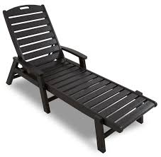 Yacht Club Chaise With Arms Stackable In 2020 Trex Outdoor Furniture Outdoor Patio Chaise Lounge Outdoor Chaise Lounge