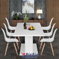 modern kitchen extendable dining table