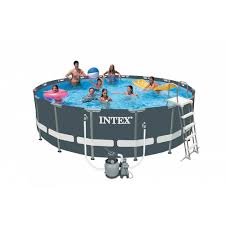 Piscine Ultra Ronde O 4 88 X H 1 22 M Plein Air La Foir Fouille