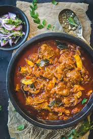 Kerala Style Mutton Curry Is A Spicy Mutton Curry Made In Traditional Kerala Style With Coconut C Curry Recipes Curry Recipes Indian Best Chicken Curry Recipe