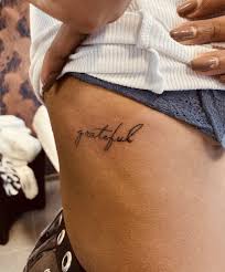 Tattoo Grateful Small Rib Tattoos Cute Tattoos For Women Rib Tattoos Words