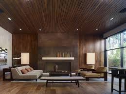 20 Charming Living Rooms With Wooden Panel Walls Modern Living Room Interior Living Room Design Modern Interior Architecture