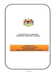 Sistem pengurusan aduan awam (sispaa). Format Buku Profil Kampung Tandop Gajah Putih