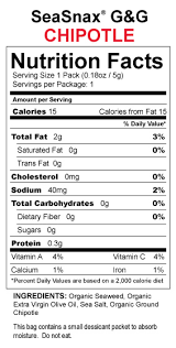 Seasnax chipotle roasted seaweed snacks. Spicy Seaweed Snacks Seasnax Spicy Chipotle Grab Go