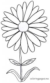 Assortment of daisy coloring pages you'll be able to download for free. Daisy Flower Coloring Pages Coloring Home