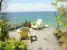 Paradise shores cabins is located on a bluff overlooking lake superior. Yellow Paradise Grand Haven Mi Vacation Rental