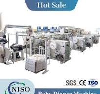 Haina Nk 800 Full Servo I Shape Baby Diaper Making Machine ...