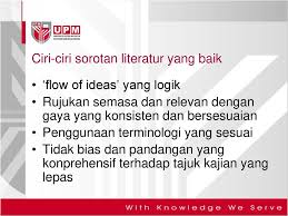 Contoh sorotan literatur yang baik. Fce 3900 Sorotan Literatur Ppt Download