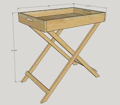 How To Build A Butler Table Butler Table Woodworking Diy Beginner Woodworking Projects