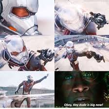 Tiny Dude Is Big Now Marvel Avengers Marvel Superheroes Marvel Cinematic