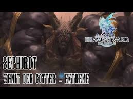 Check spelling or type a new query. Final Fantasy Xiv Heavensward Zenit Der Gotter Sephirot Extreme Guide Youtube