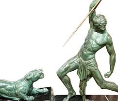 The forms of the figurines and sculptures are characterised by a special elegance. Art And Statues For Sale Statues And Figurines Art Deco Collection