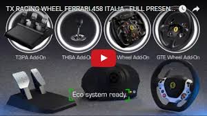 Thrustmaster tx ferrari 458 italia racing wheel and pedal set. Thrustmaster Tx Ferrari 458 Italia Edition Racing Wheel Pedal Set For Pc Xbox One Selby