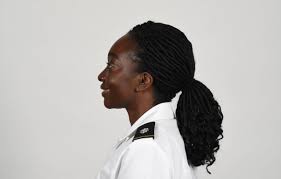 A short ponytail for everyday wear? Army Authorizes Female Soldiers Ponytails In All Uniforms Article The United States Army