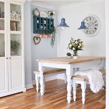 Reclaimed Wood Table With Two Matching Benches Dining Table Farmhouse Table Reclaimed Wood Table