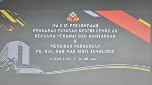 Share tweet pinit google+ email. Yayasan Negeri Sembilan