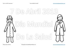 La celebración anual del día internacional de las familias, instituida por la asamblea general de las naciones unidas en su resolución 47/237, del 20 de septiembre de 1993. Dia Mundial De La Salud Colorear Material De Aprendizaje