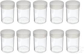 Set of 20 Edgar Marcus Clear Plastic Coin Storage Oman