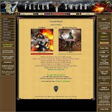 The more people available to help you, the better you will do in the game. Fallen Sword Browser Based Games