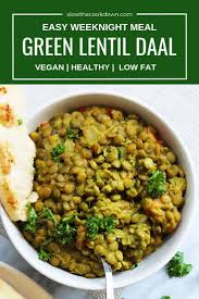 Green Lentil Daal An Easy Weeknight Meal Recipe Green Lentil Recipes Lentil Recipes Green Lentils