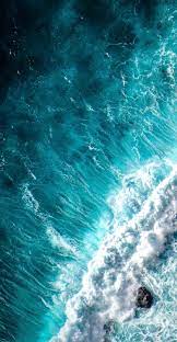 Aerial Blue Ocean Wallpaper Nature Wallpaper Abstract Iphone Wallpaper