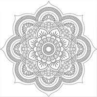 Online Mandala Coloring Pages Spiritual Meditation Mindfulness colouring sheet pdf mandala flowers difficult.