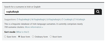 Some of the interesting facts you'll learn about your surname Una Bhreathnach On Twitter It Will Help If You Want To Map A Surname To Its Conventional Usual Equivalent In The Other Language Standardise A Surname Within The Same Language