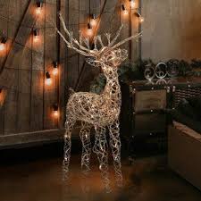 Pin By Gabriele L On Christmas Love Reindeer Lights Decorating With Christmas Lights Christmas Light Displays