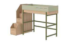 Im verbund mit einer designorientierten kombination von schubladen. Flexa Popsicle Hochbett Mit Stauraum Treppe Mobel Letz Ihr Online Shop