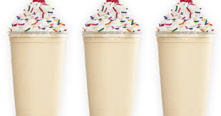 Combine ice cream, milk, and vanilla extract in a blender. Jack In The Box Introduces New Birthday Cake Shake Brand Eating