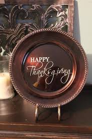 Happy Thanksgiving Charger By Impressionsbybritt On Etsy Thanksgiving Plates Happy Thanksgiving Thanksgiving Blessings