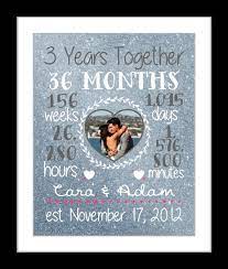 Any Or 3 Year Anniversary Gift 3 Year Wedding Anniversary Etsy 3rd Year Anniversary Gifts Girlfriend Anniversary Gifts 3 Year Wedding Anniversary