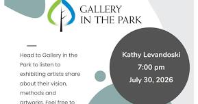 Artist Talk at Gallery in the Park