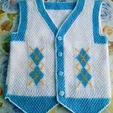 60 Tane Tunus Orgu Modeli Ve Deniz Temali Yelek Yapimi Nazarca Com Baby Outfits Bebek Yelek Orgu