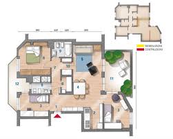 Trilocale Ristrutturato In 90 Mq Soluzioni Express Cose Di Casa Nel 2020 Planimetrie Case Ristrutturazione