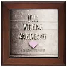 Celebrating tenth anniversary means that you have spent ten long years with your partner and your so celebrate the decade of your marriage with some special gifts. Buy 3drose Ft 154441 1 10th Wedding Anniversary Gift Tin Celebrating 10 Years Together Tenth Anniversaries Ten Yrs Framed Tile 8 By 8 In Cheap Price On Alibaba Com